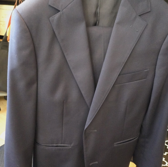 Bonobos Daily Grind Suit Pants 30w & Daily Grind Suit Jacket 36s Navy Slim - Picture 1 of 6
